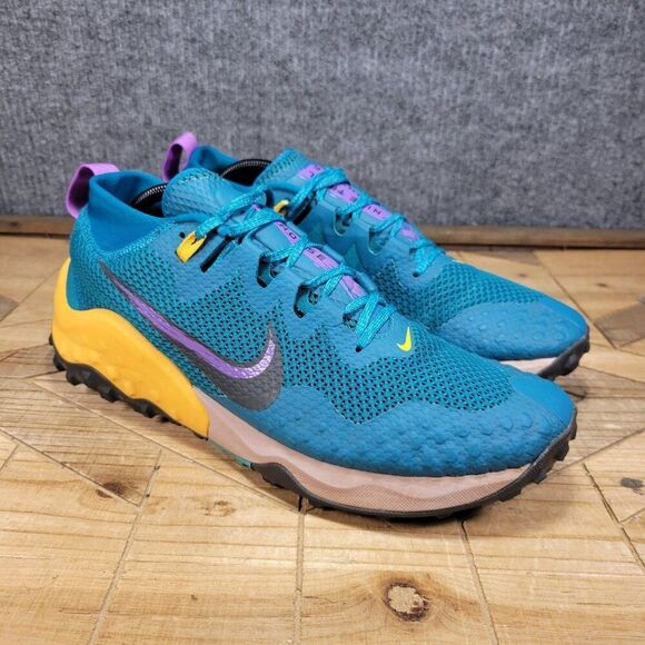Nike Other - Nike Mens Wildhorse 7 CZ1856-300 Blue Hiking Shoes Sneakers Size 11